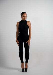 Medusa Black One-Piece Jumpsuit