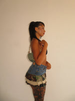 Load image into Gallery viewer, Blue Denim + Camo Reworked Mini

