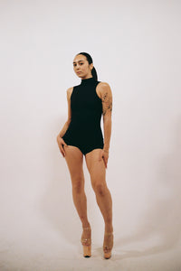Medusa Black One-Piece Playsuit