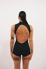 Load image into Gallery viewer, Medusa Black One-Piece Playsuit
