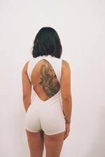 Load image into Gallery viewer, Medusa White One-Piece Playsuit
