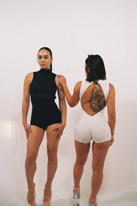 Medusa White One-Piece Playsuit