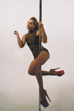 Load image into Gallery viewer, Medusa Cheetah One-Piece Playsuit
