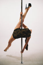 Load image into Gallery viewer, Medusa Black Lace One-Piece Playsuit

