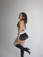Load image into Gallery viewer, Black Denim + Camo Reworked Mini
