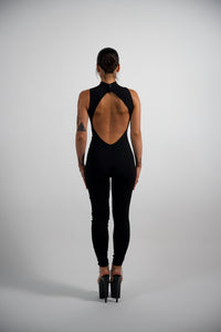 Medusa Black One-Piece Jumpsuit